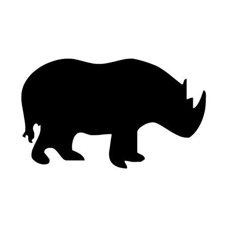 Rhino Iron on Transfer